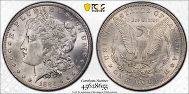 1884-O $1 MS62