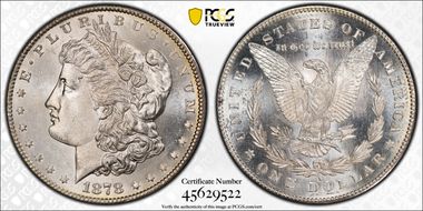 1878-S $1 MS64