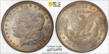 1880/79-CC $1 Reverse of 1878 MS62