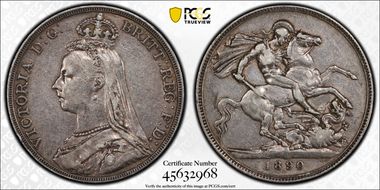 1890 Crown S-3921 XF40