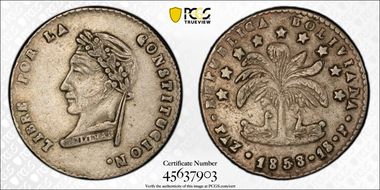 1858/7-PAZ P Sol XF45