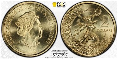 2020 $2 Tooth Fairy MS68