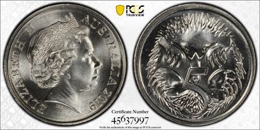 2019 5C I. Rank-Broadley Effigy MS67