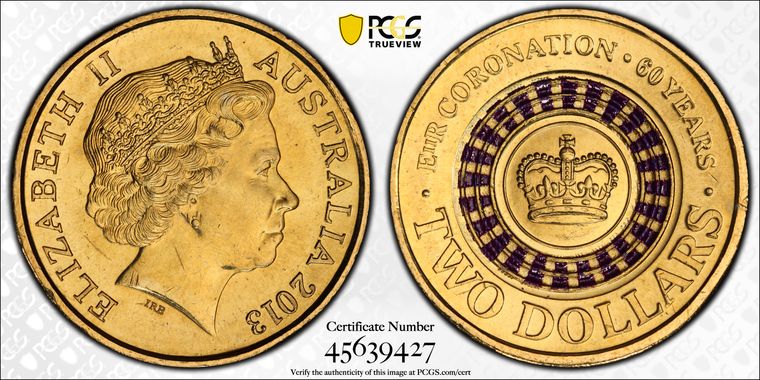 Cert 45639427 - Coin Image