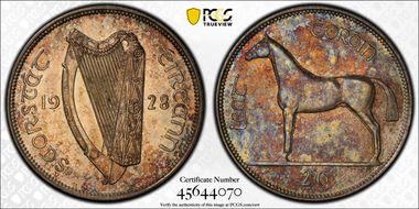 1928 1/2 Cr PR65