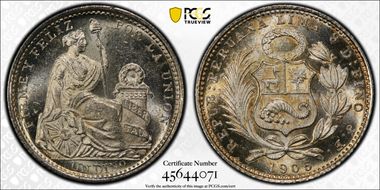 1905-JF Dinero KM-204.2 MS64