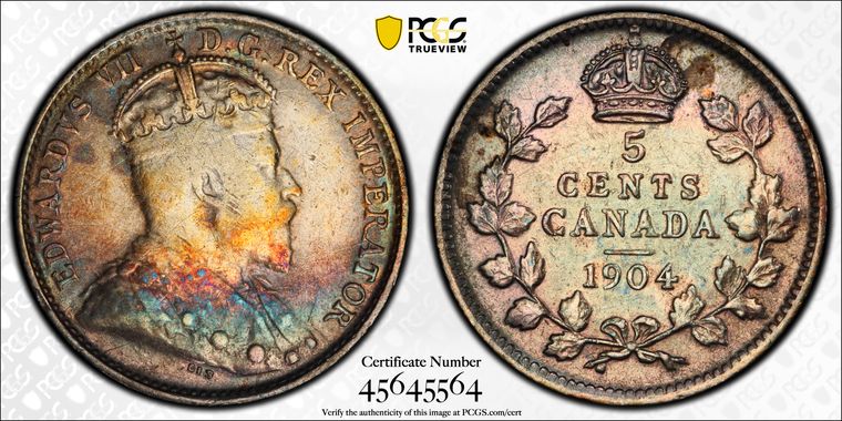 Cert 45645564 - Coin Image