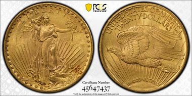 1911 $20 MS63