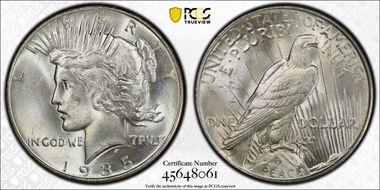 1935 $1 MS63
