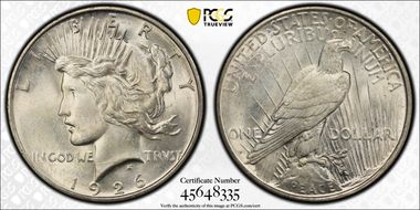 1926-D $1 MS63