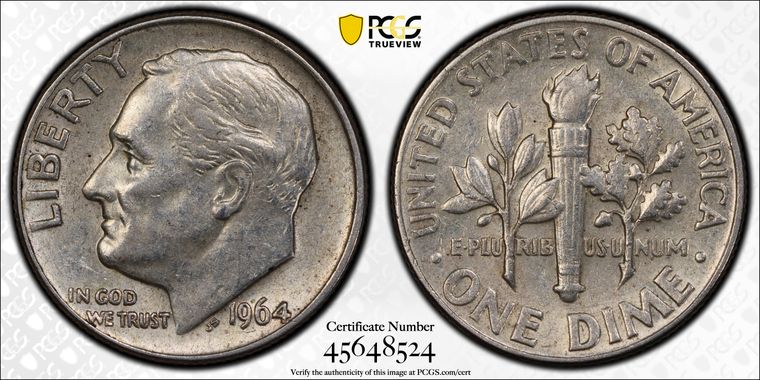 Cert 45648524 - Coin Image