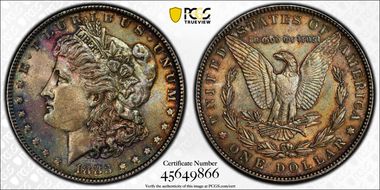 1883 $1 MS62