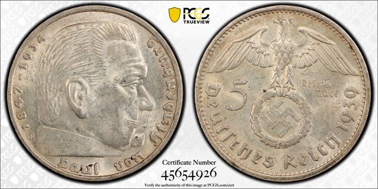 Cert 45654926 - Coin Image