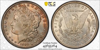 1890-CC $1 MS63