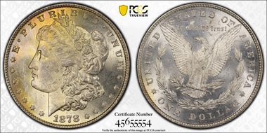 1878 8TF $1 MS62