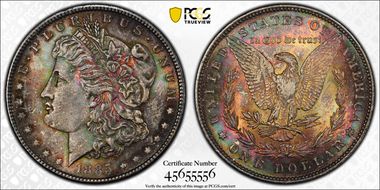 1885 $1 MS63