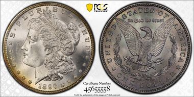 1896 $1 MS64