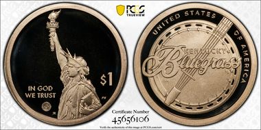 2022-S $1 American Innovation KY Bluegrass Music First Strike PR69DCAM
