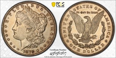 1879-S $1 Reverse of 1878 XF45