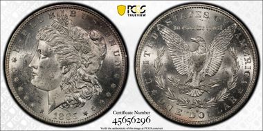 1885-S $1 MS62