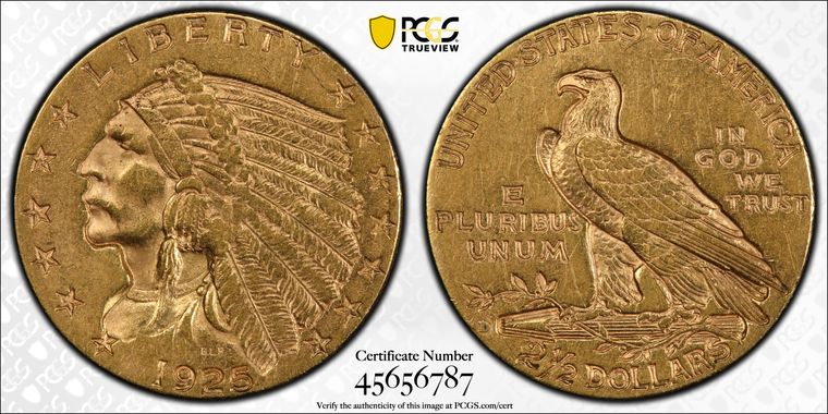 Cert 45656787 - Coin Image