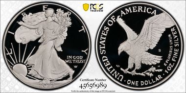 2022-S $1 Silver Eagle First Strike PR70DCAM