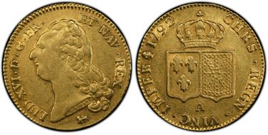 1792-A 2 LDO Gad-363 No Dot, 1st Sem. AU53