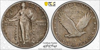 1926-S 25C XF40