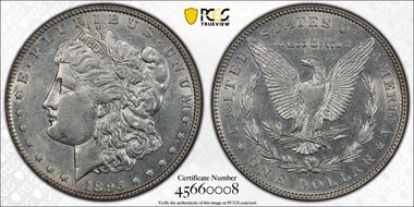 1893 $1 AU53