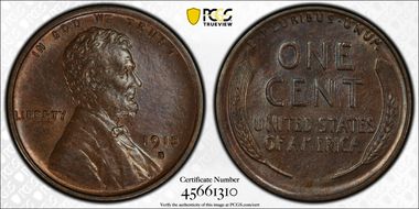 1915-S 1C MS62BN