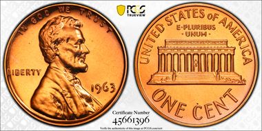 1963 1C PR67RD