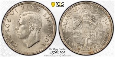 1940 1/2 Cr Centennial KM-14 MS64