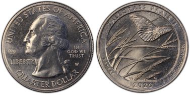 2020-W 25C Tallgrass Prairie NP V75 MS64