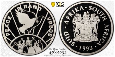 1993 2 Rand Peace PR69DCAM
