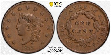 1835 1C N-1 Lg 8 Lg Stars N1BN