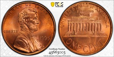 1995 1C DDO, FS-101 MS67RD