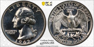 1962 25C PR64
