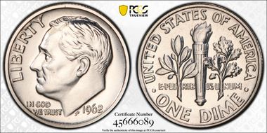 1962 10C PR66