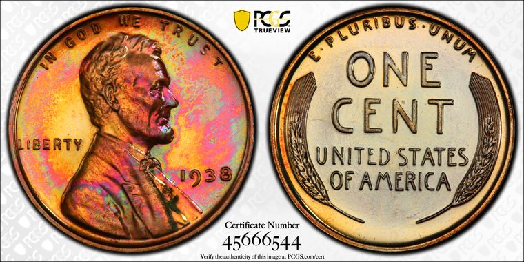 Cert 45666544 - Coin Image