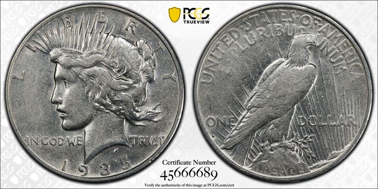 Cert 45666689 - Coin Image