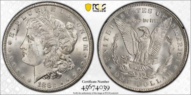 1882-CC $1 GSA Hoard MS64
