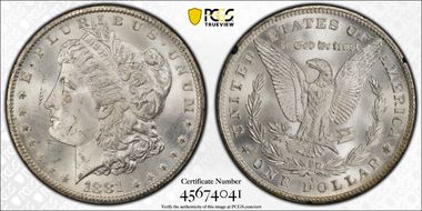 1881-CC $1 GSA Hoard MS64