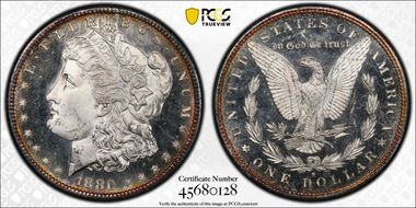 1880-S $1 MS66+ PL