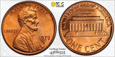 1979-D 1C MS65+ RD
