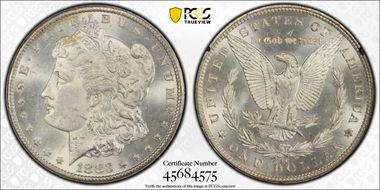 1883-CC $1 GSA Hoard MS63