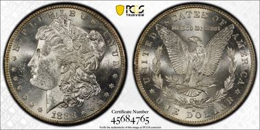 1883-S $1 MS62