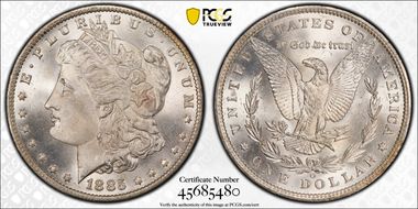 1885-O $1 MS67
