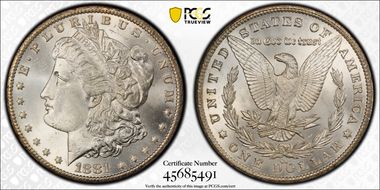 1881-CC $1 MS64