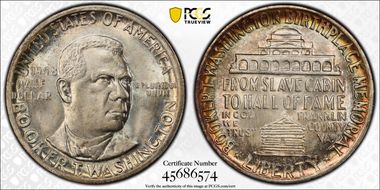 1948-S 50C Booker T. Washington MS67