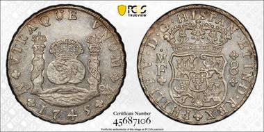 1745-Mo MF 8 R Calico-1468 MS62PL